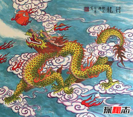 飛機上拍到真龍，真龍現身征兆著(zhù)什么?